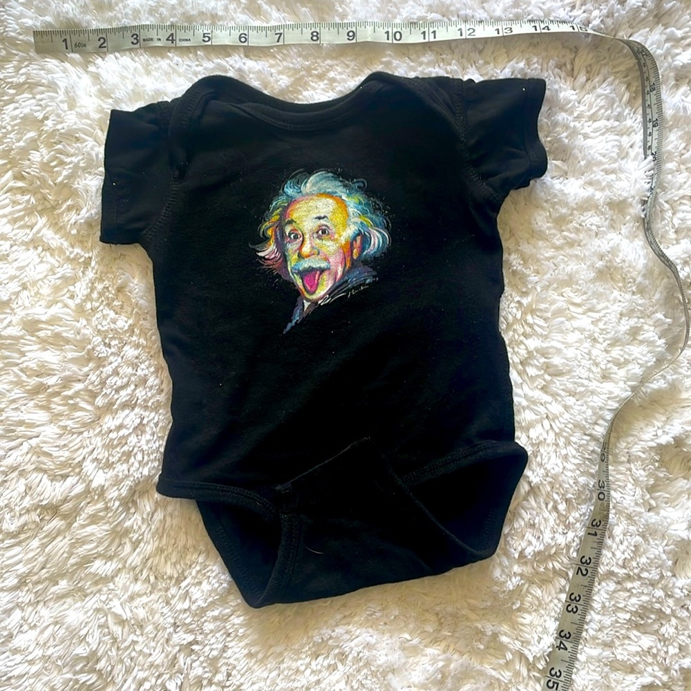 Einstein 9-12m Onesie